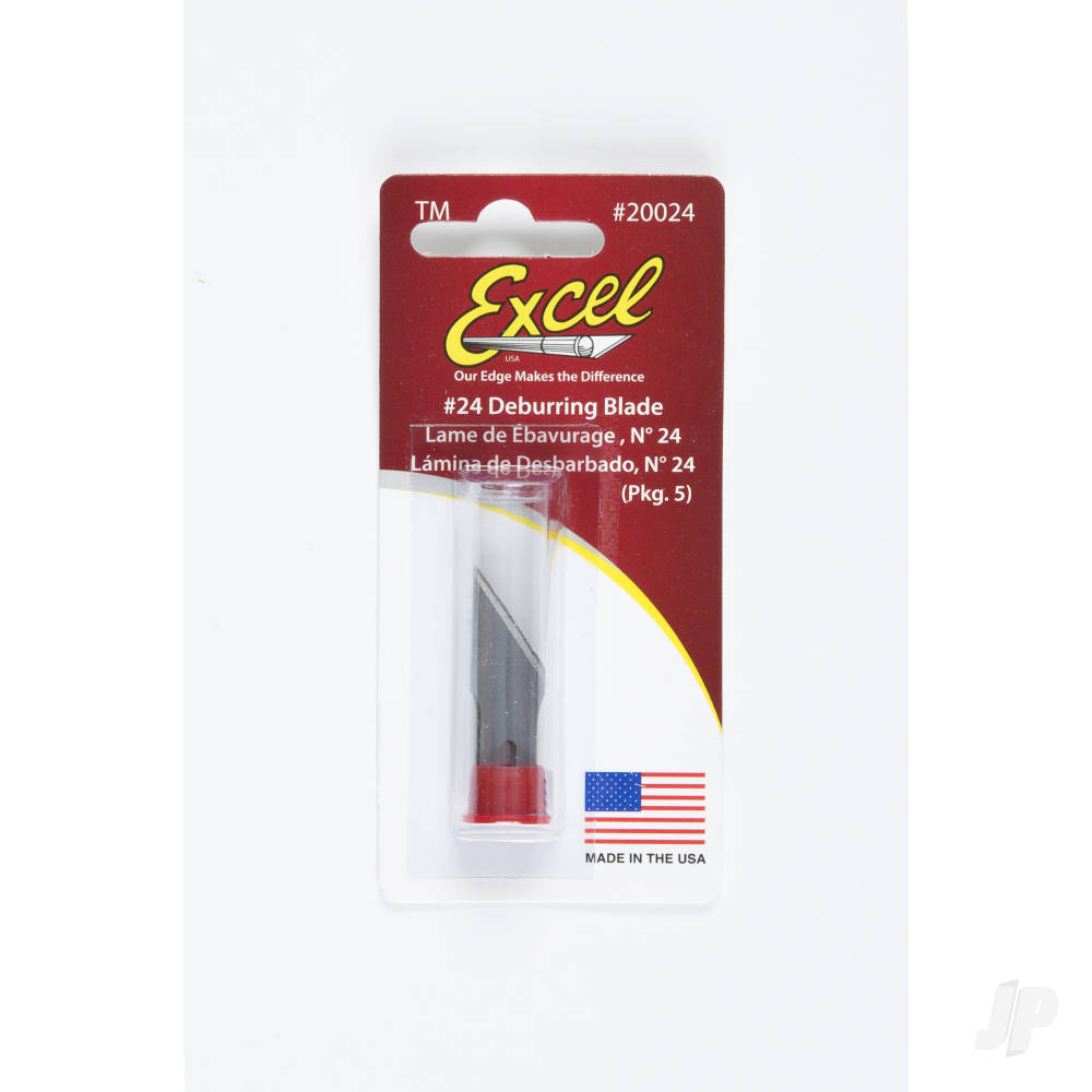 #24 Deburring Blade, Shank 0.345" (0.88 cm) (5 pcs) (Carded)-7