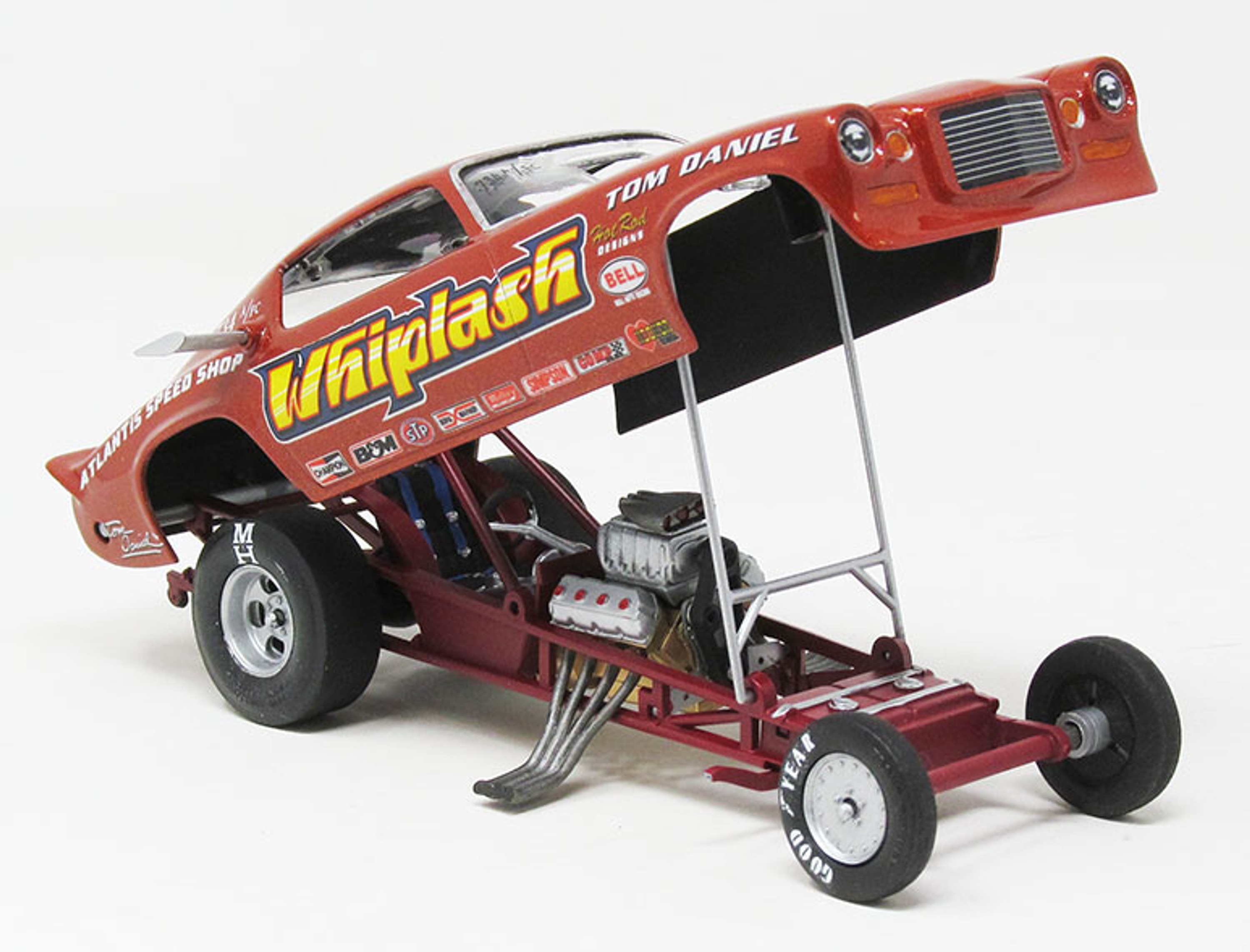 1:32 Snap Tom Daniel Whiplash Camaro Funny Car-2