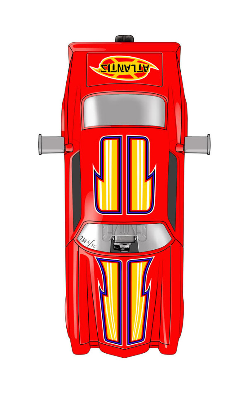 1:32 Snap Tom Daniel Whiplash Camaro Funny Car-5