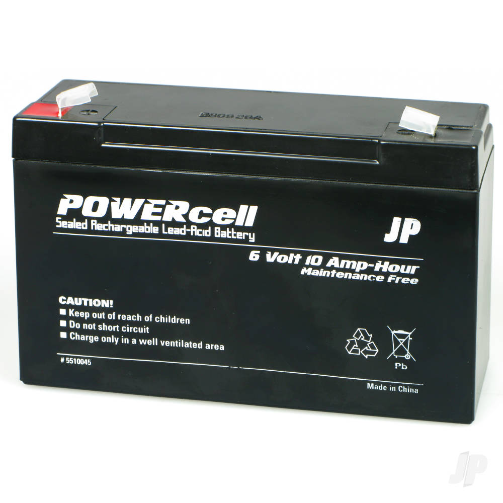 6V 10Ah Powercell Gel Battery-2
