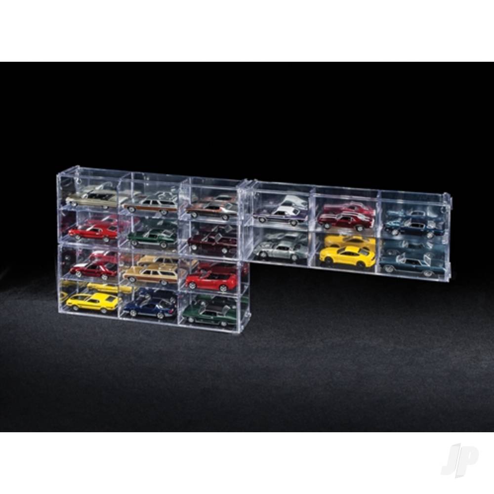 Six Car Interlocking Display Case-2