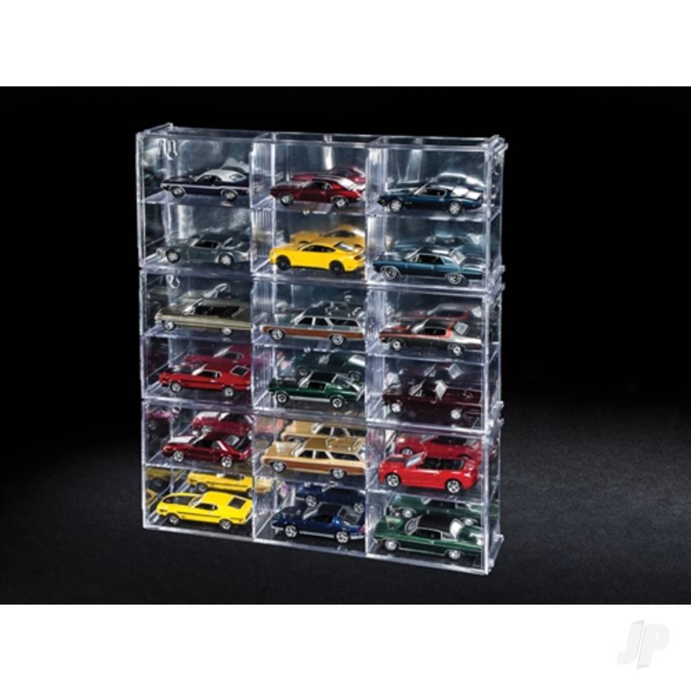 Six Car Interlocking Display Case-3