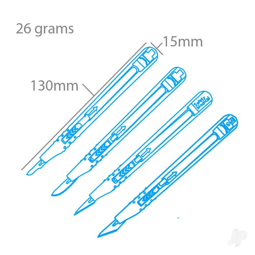 Retractable Safety Knife Set (Pkn3216/S) (4)-5