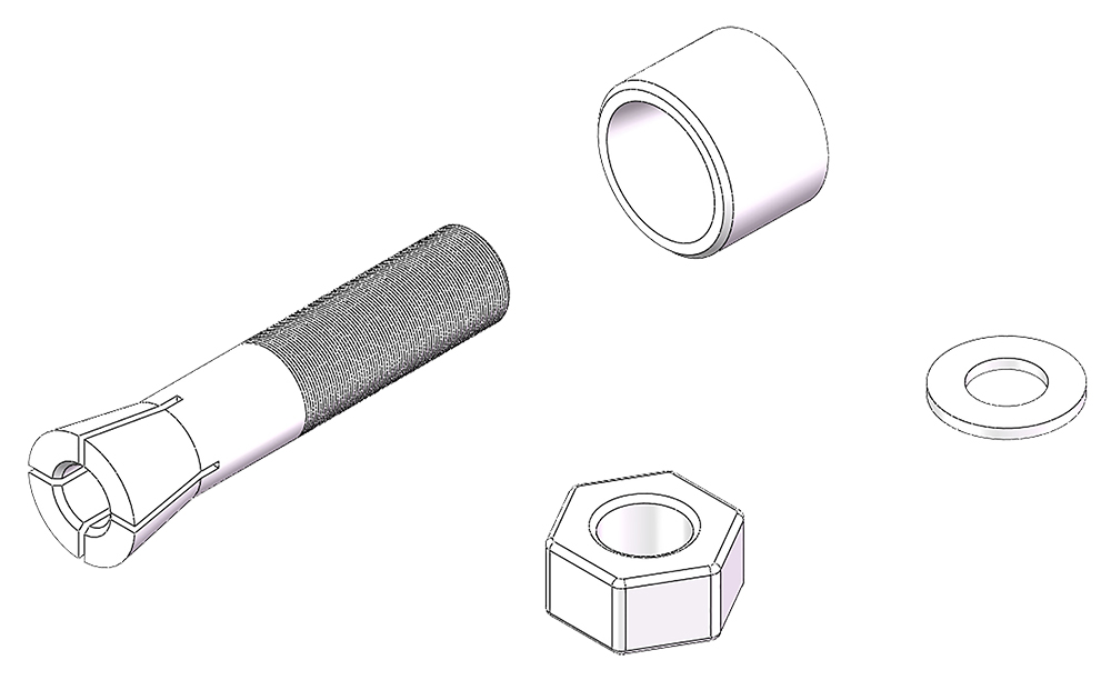 Propeller Adaptor 5mm (Extra 300) 224311