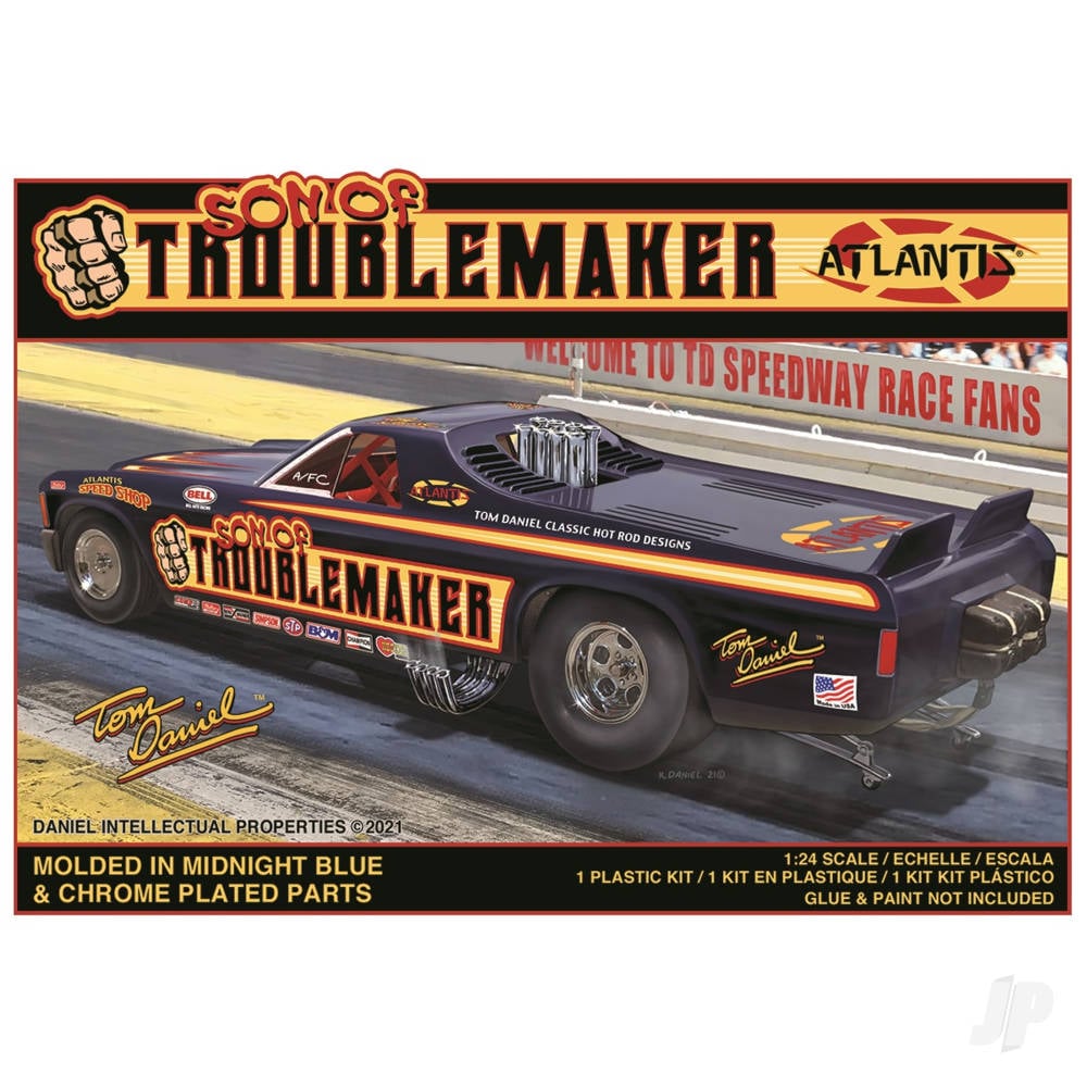 1:24 Son of Troublemaker Chevy El Camino Funny Car
