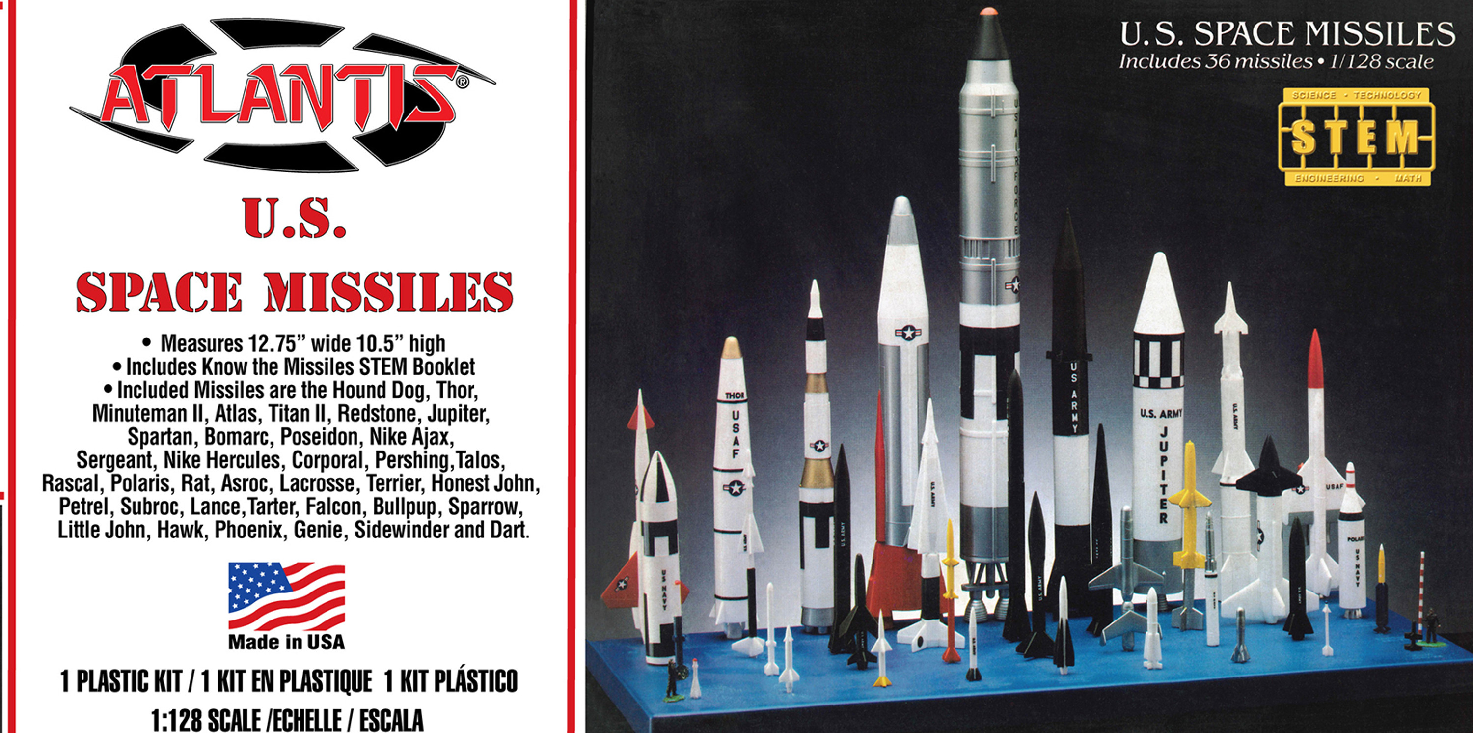 U.S. Space Missiles 36 Missiles