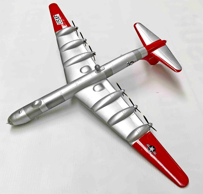 1:184 B-36 Prop Jet Peacemaker with Swivel Stand-6