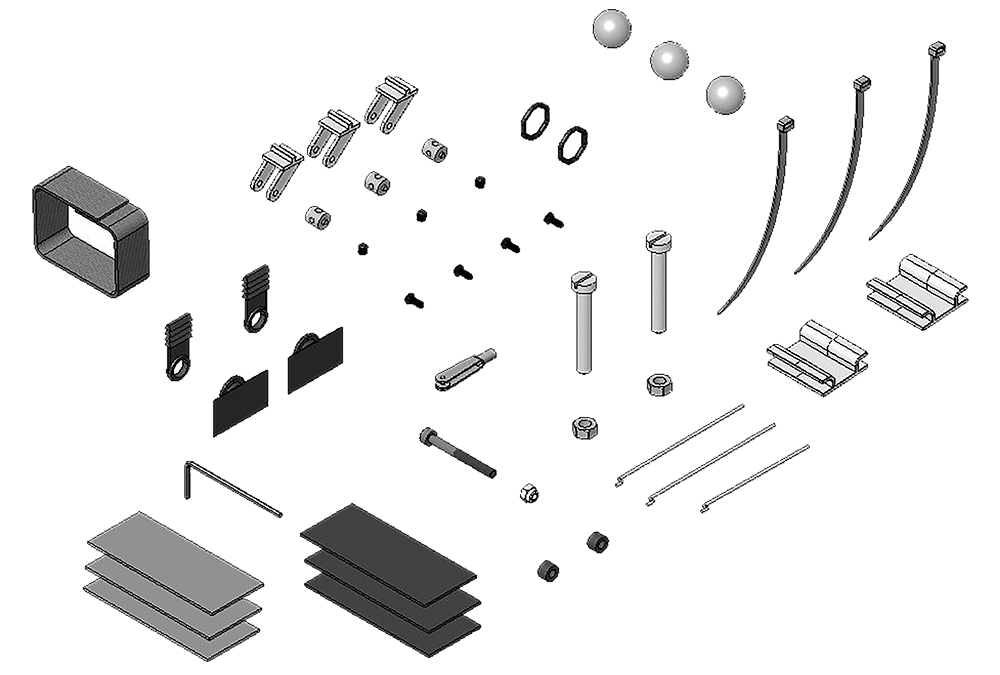 Small Parts Set Solius 224254