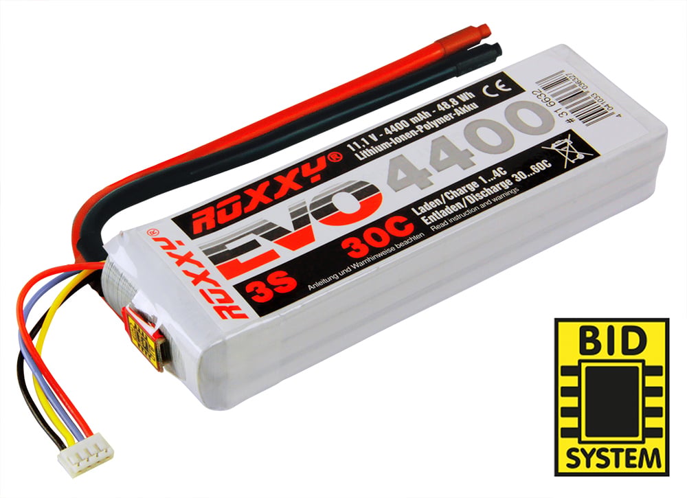 LiPo ROXXY Evo 3-4400 30C