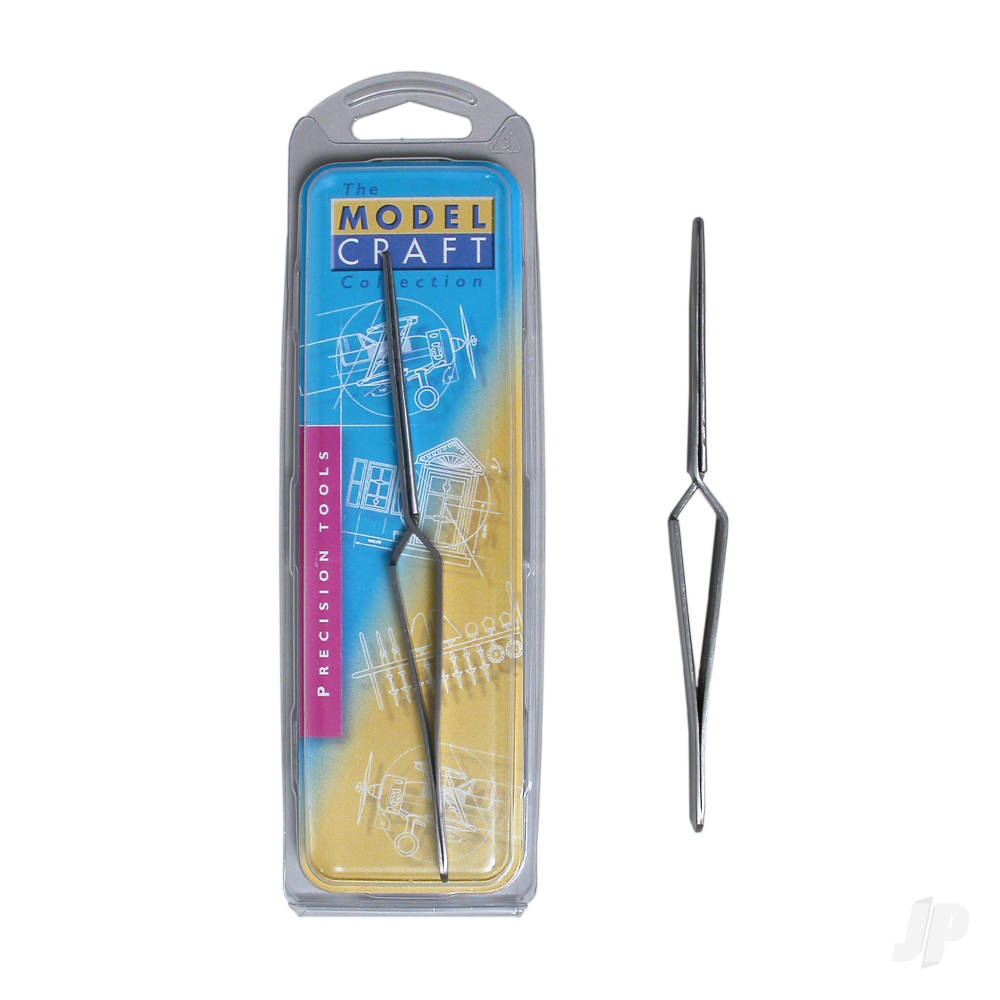 Straight Tip Reverse Action Blunt End Tweezers (160mm) (PTW1126)-6