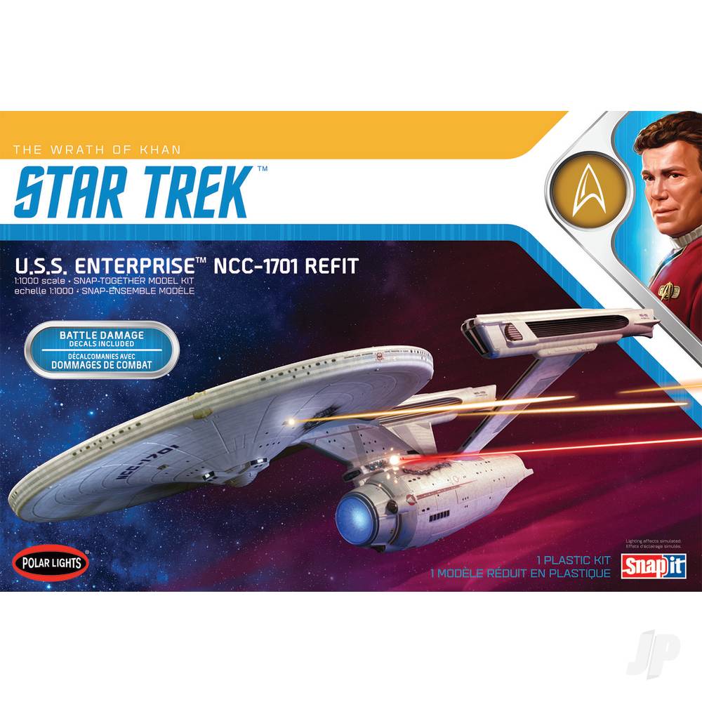1:1000 U.S.S. Enterprise - Wrath of Khan-2