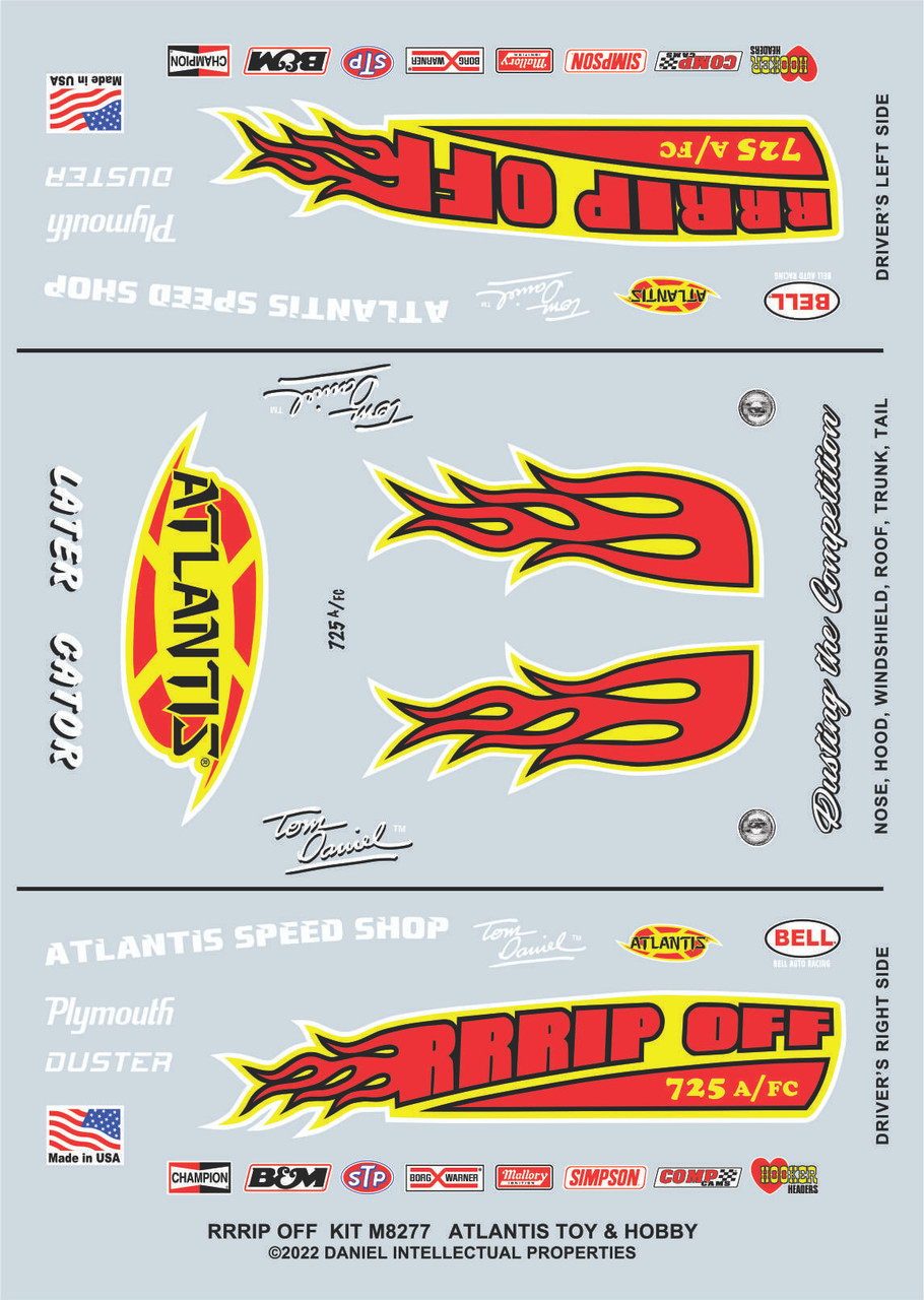 Snap Tom Daniel RRRRip Off Funny Car-4