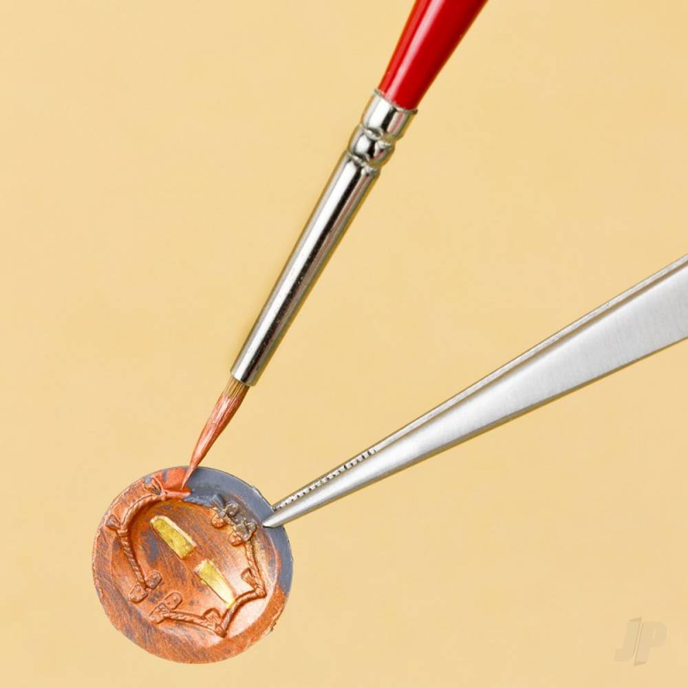 Reverse Action Tweezers Straight Tip/Fibre Grip (160mm) (PTW1127)-2
