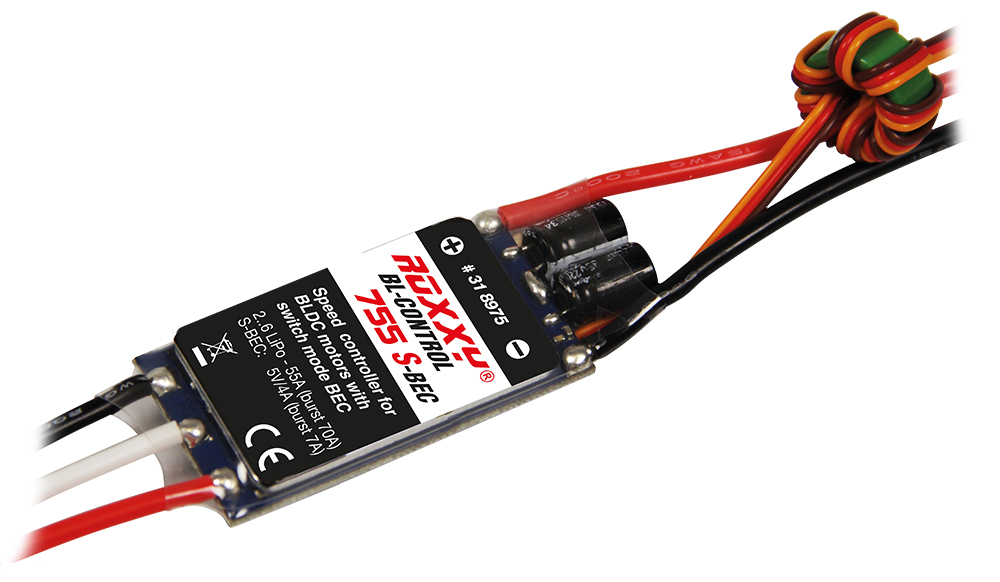 ROXXY BL Control 755 S-BEC 55A 2-6 LiPo ESC