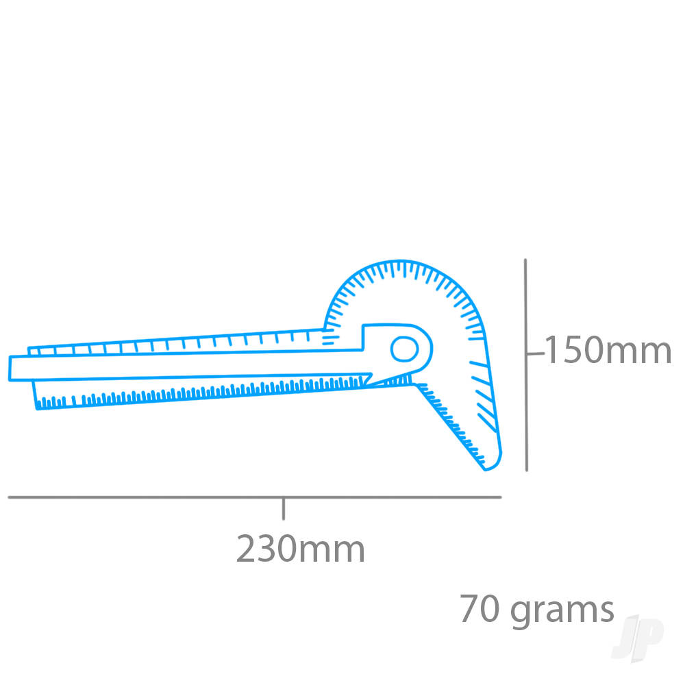 Angle Rule & Gauge 5 in 1 (PGA5001)-5