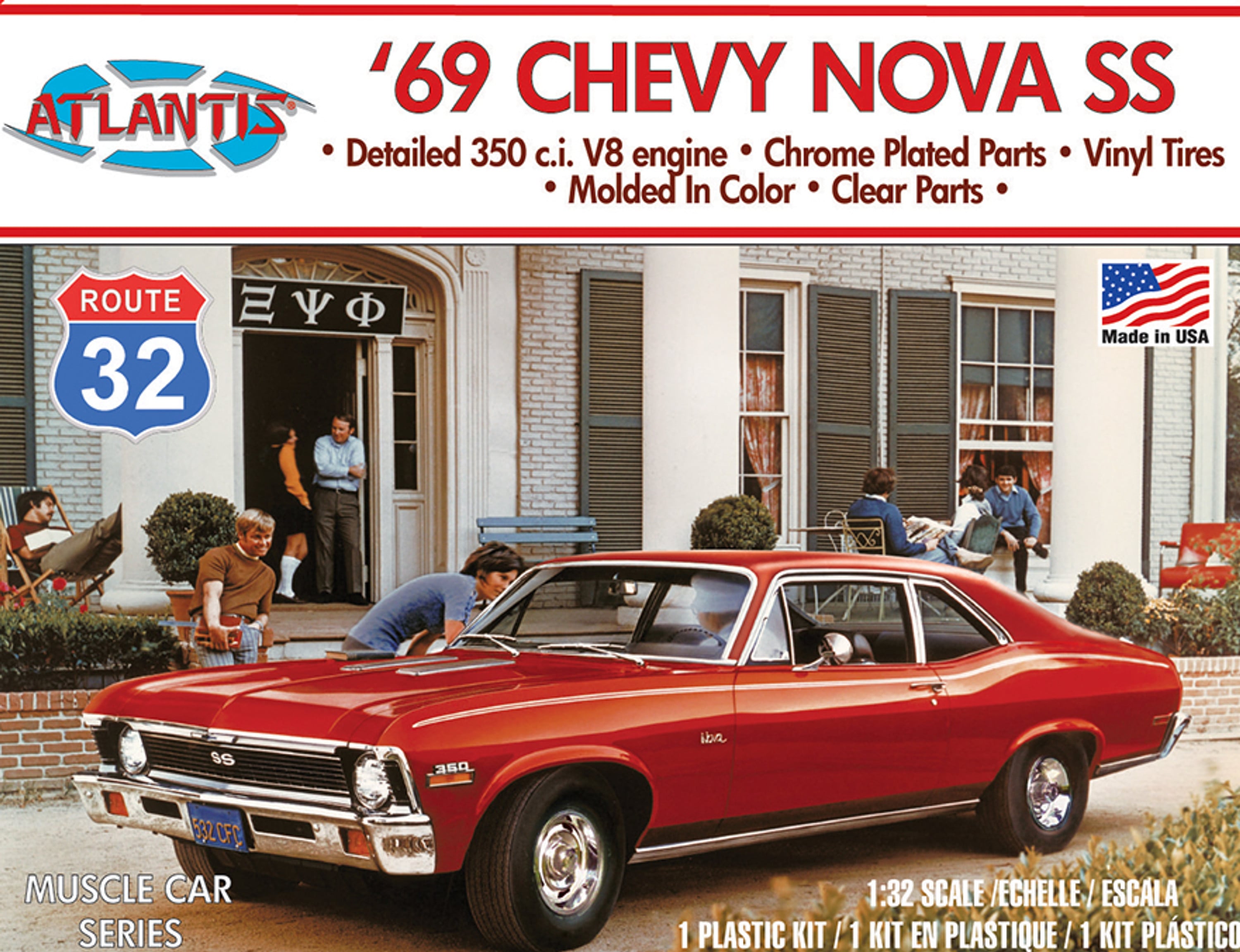 1:32 1969 Chevy Nova SS Route 32