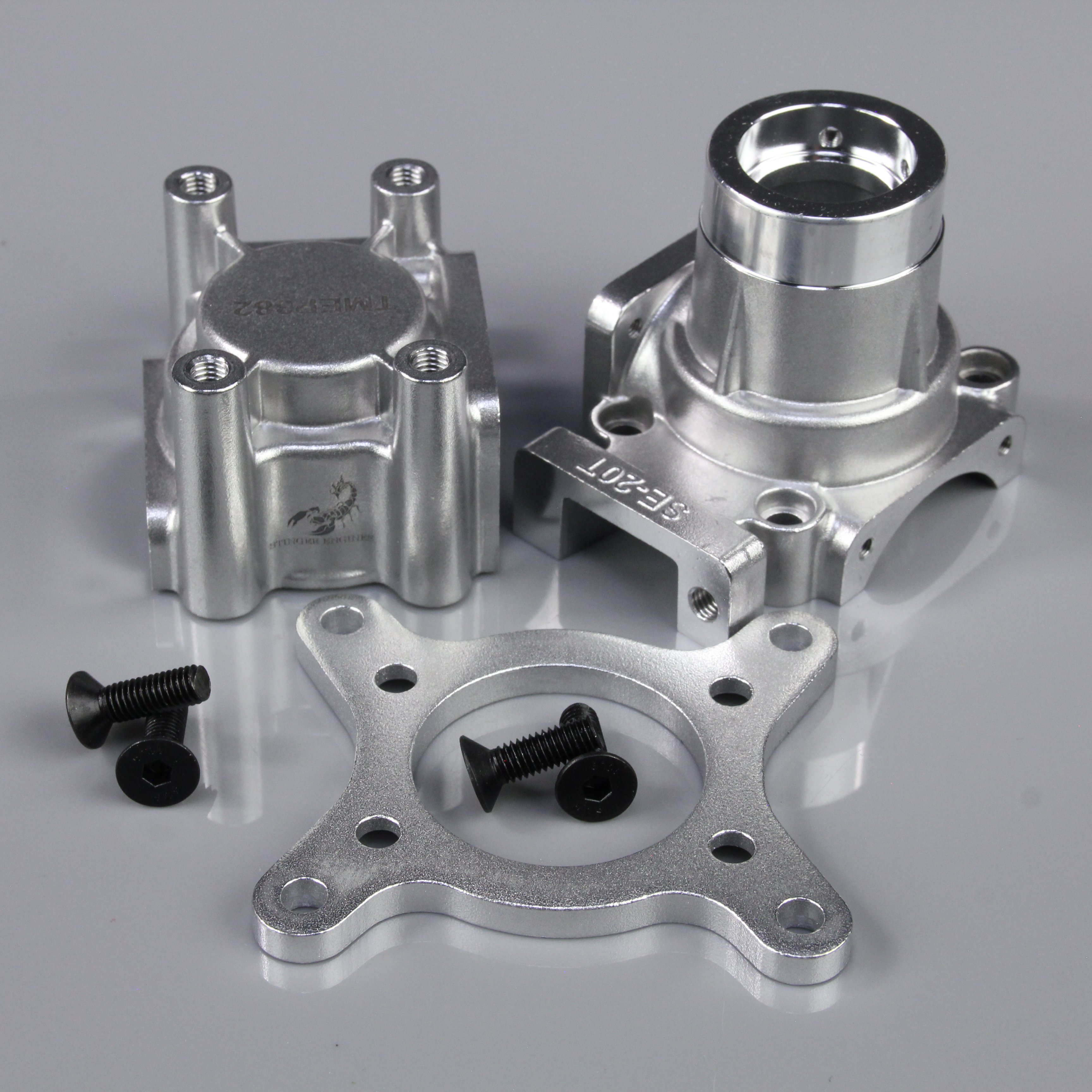 Crankcase Set Front and Rear (fits 20cc Twin)