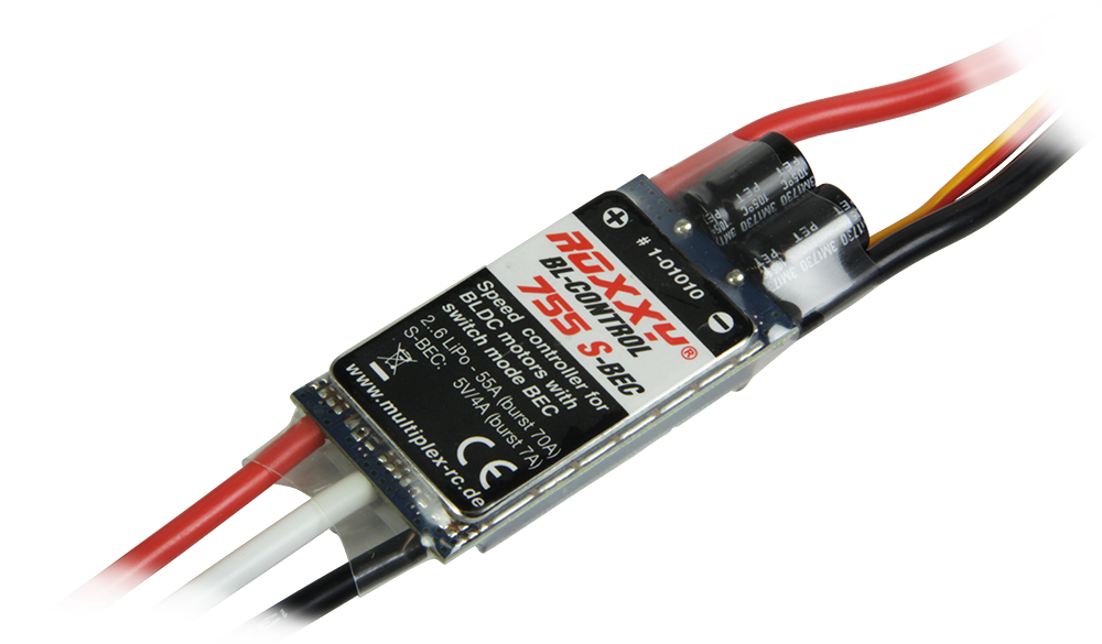 ROXXY BL-Control 755 S-BEC FunJet 2 longer leads