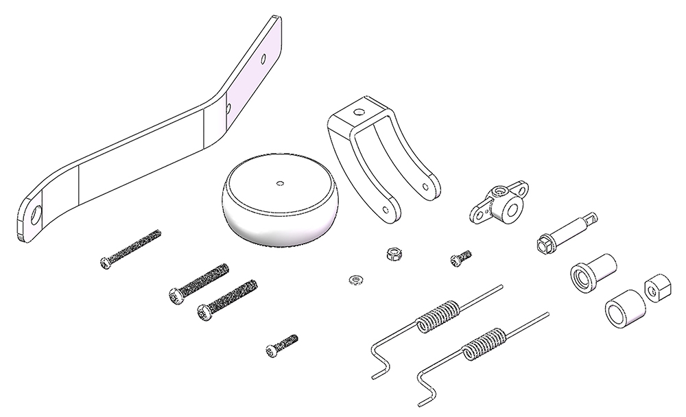 FunCub XL Tail Wheel Set 224438
