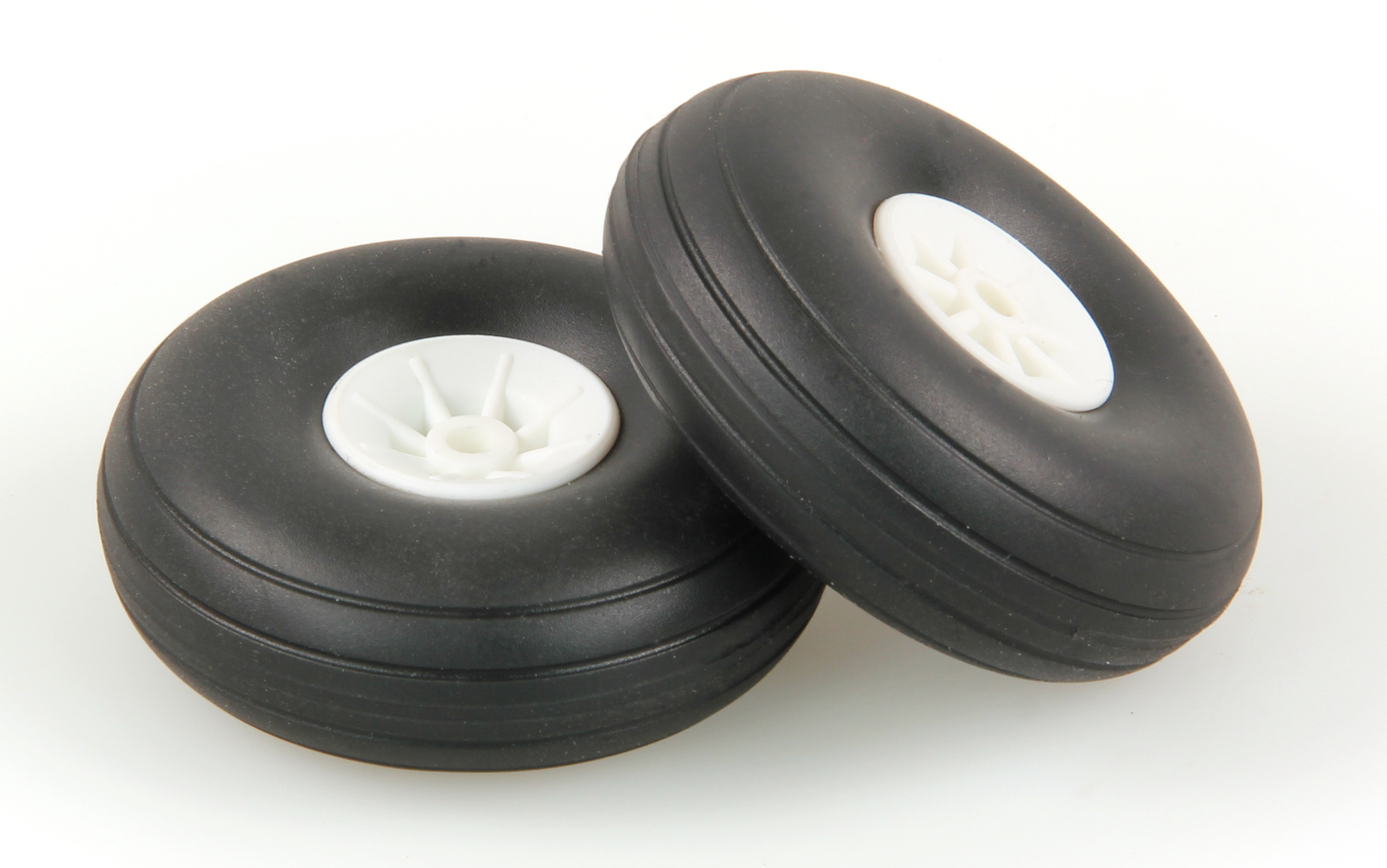 2.0in - (50mm) White Wheels (2 pcs)