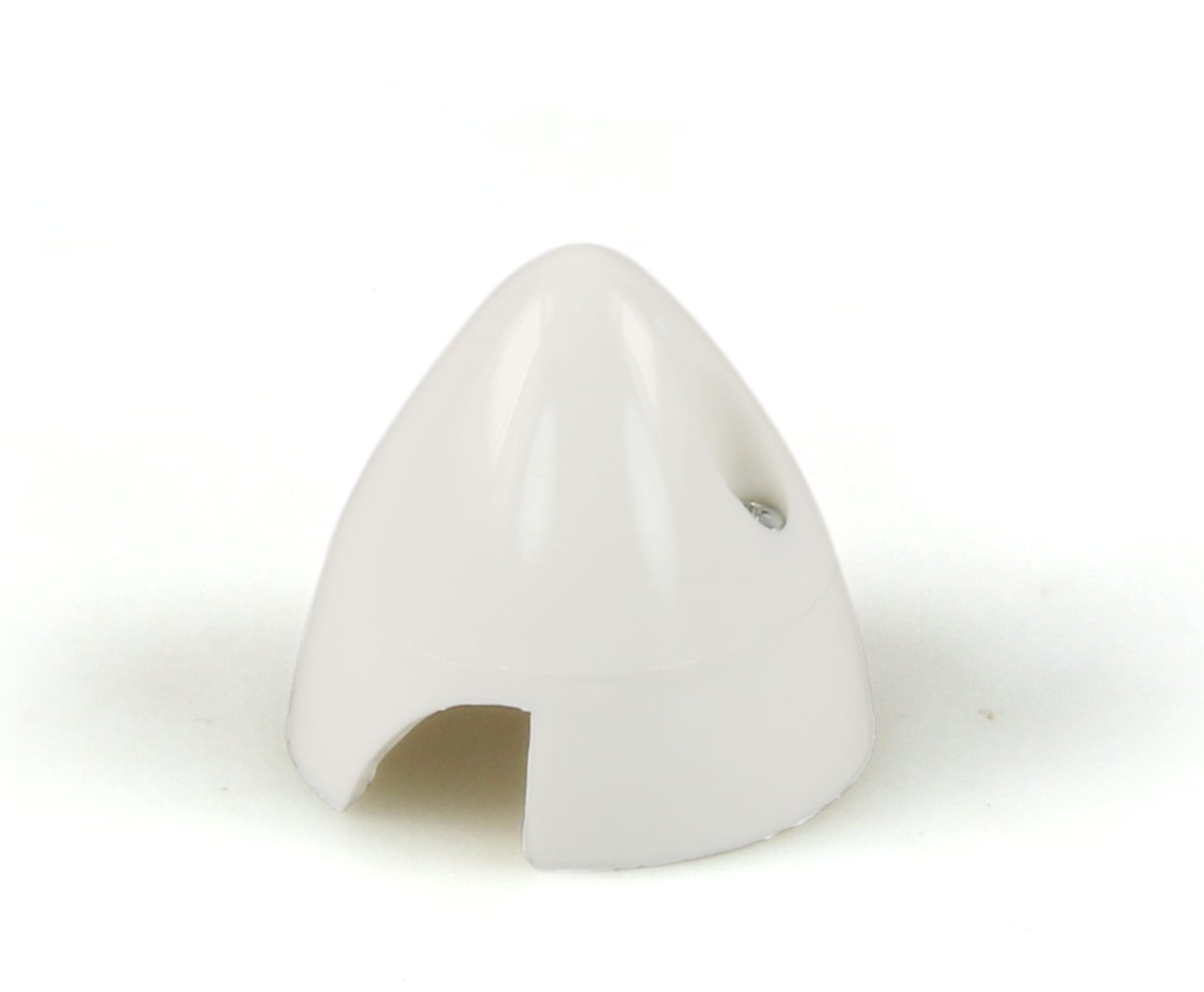 1 1/2in (37mm) White Nylon Spinner