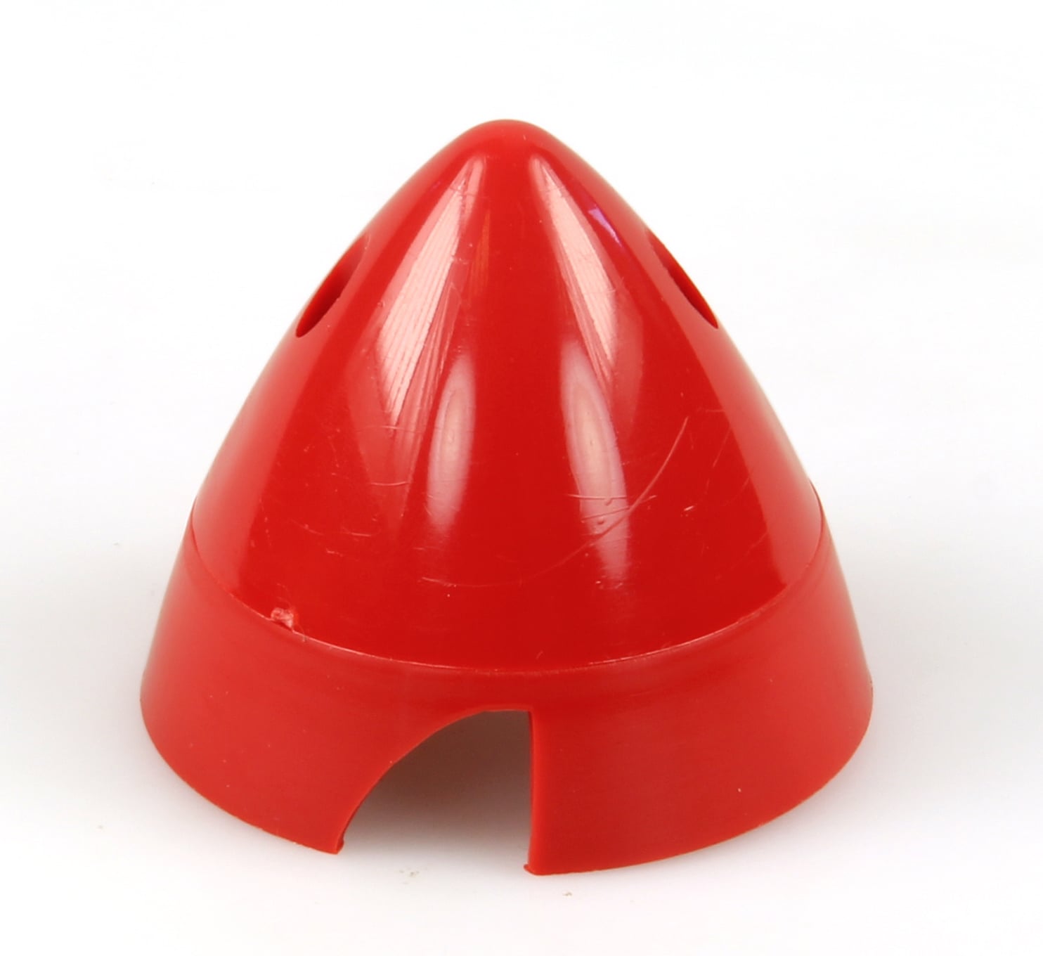 2 3/4in (69mm) Red Nylon Spinner