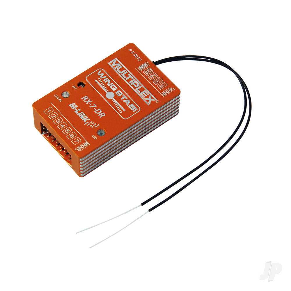 WINGSTABI 7-Channel DR M-LINK Receiver/Gyro