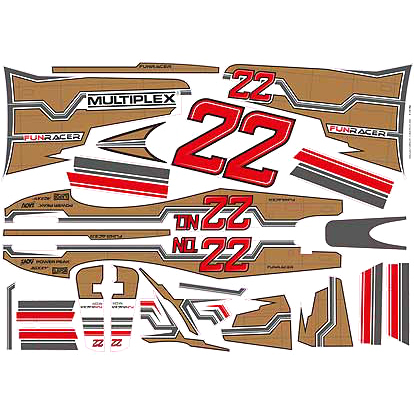 Decal Funracer Bronze