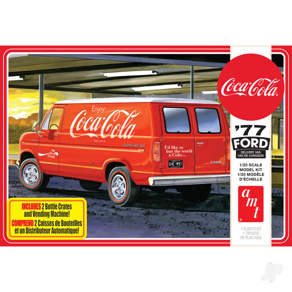 1977 Ford Van w/Vending Machine (Coca-Cola) 2T-2