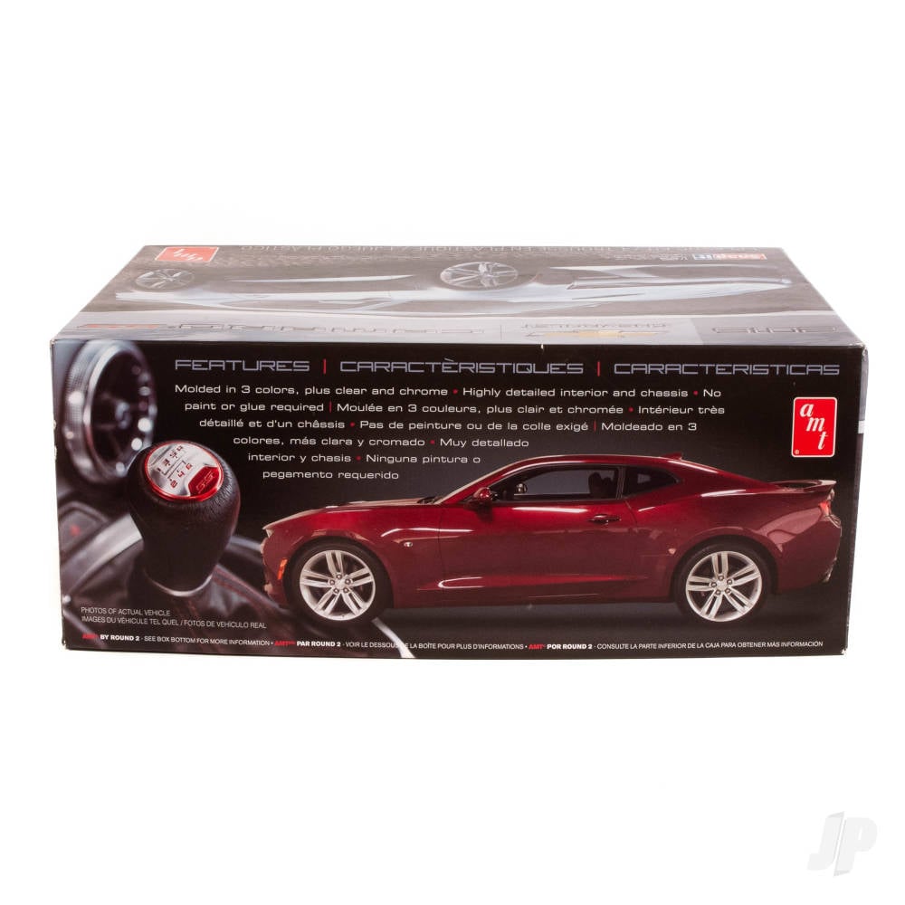 1:25 2016 Chevy Camaro SS Snap Kit (Red)-4