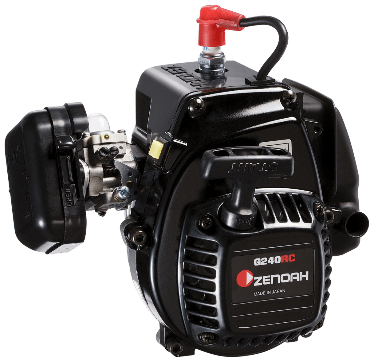 G240RC 24cc Petrol 2-Stroke Single Cylinder Car Engine (4 Bolt Fixing)