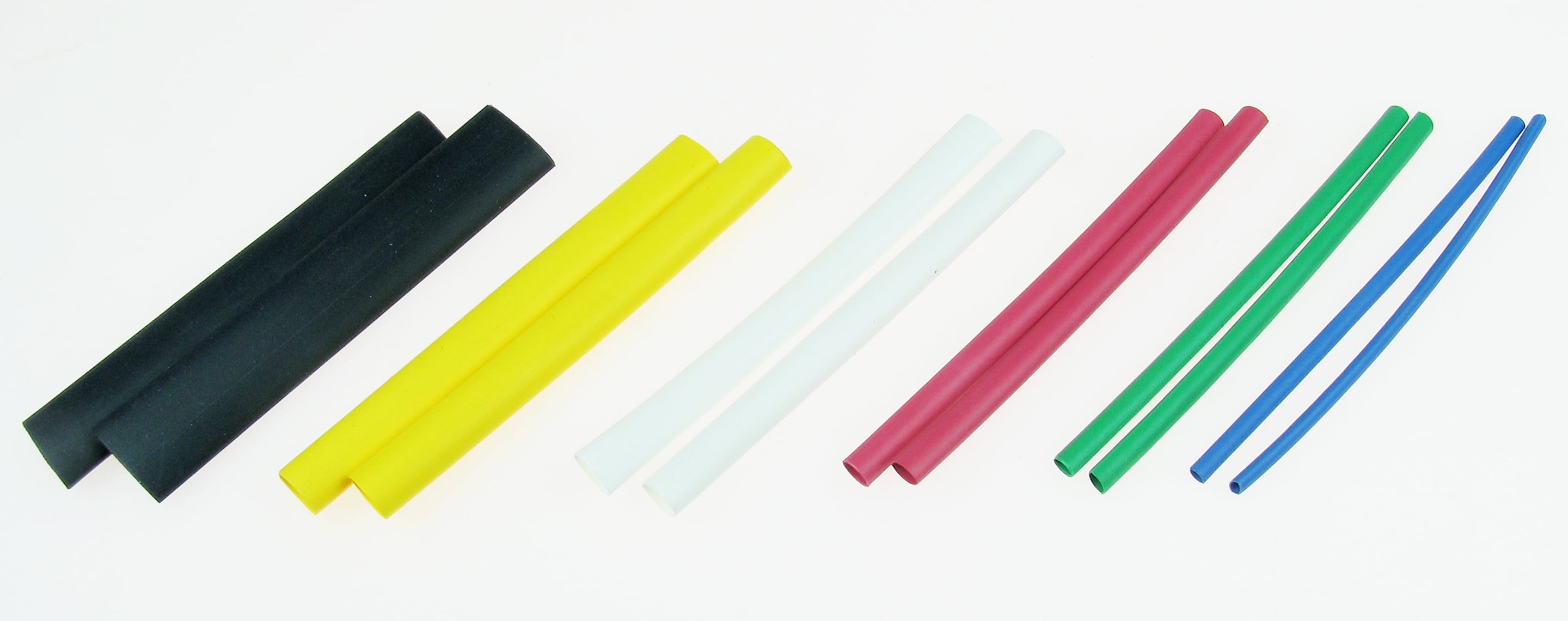 Heat Shrink Tubing Assortment (2 ea. size per package)