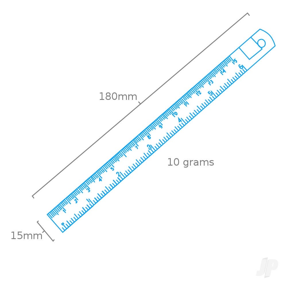 6in Steel Rule (Flexi) (Pru1006)-4