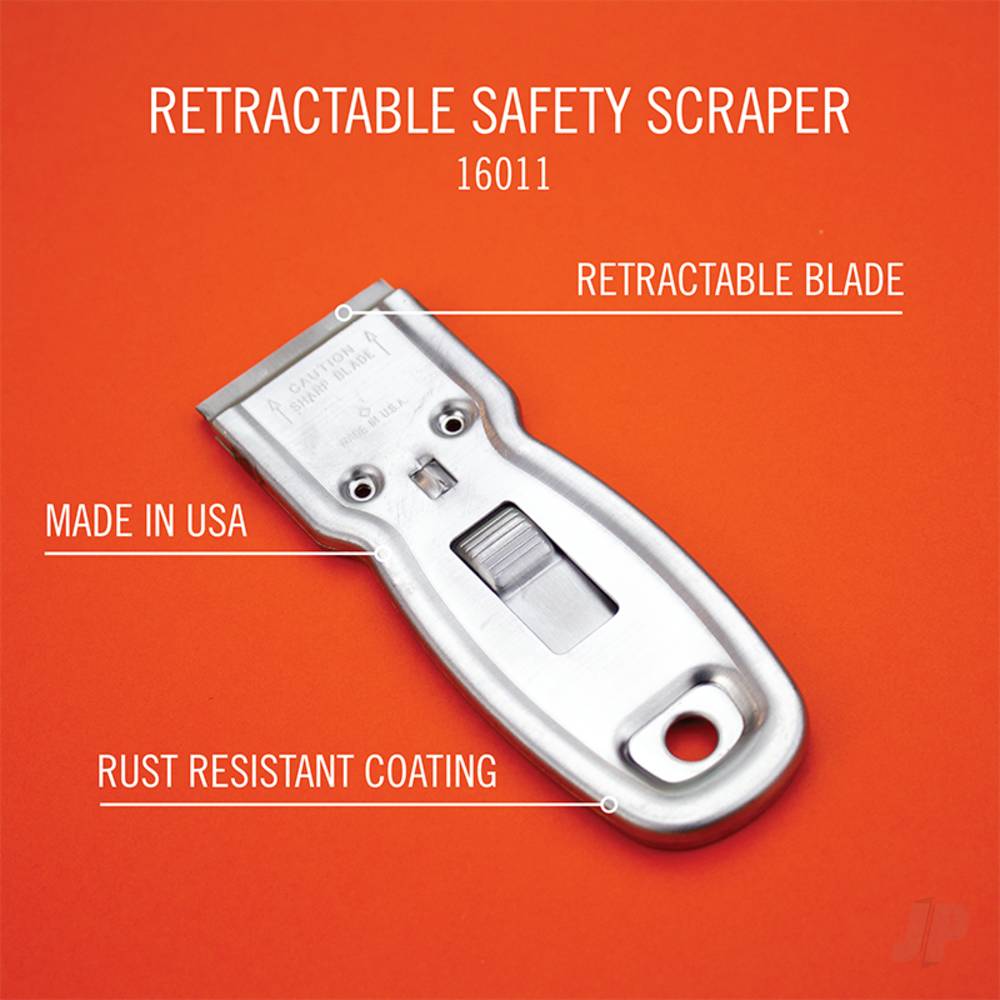 K11 Metal Safety Scraper (6x Blades) (Carded)-2