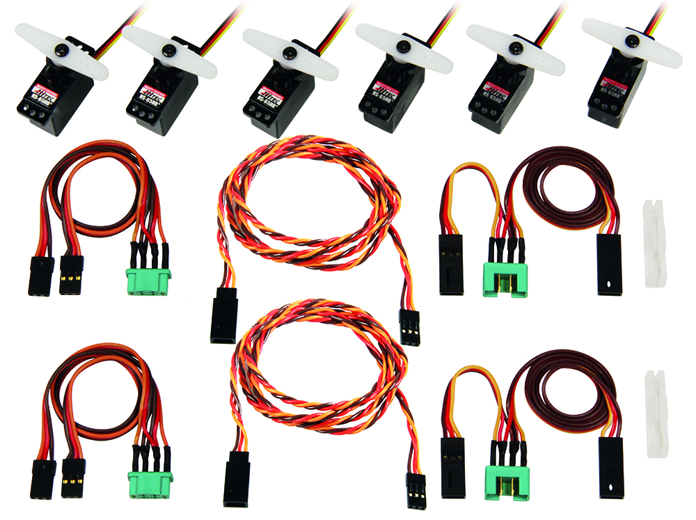 Complete Servo Set with Cables M6 / UNI LENTUS