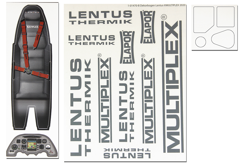 Decal sheet LENTUS-2