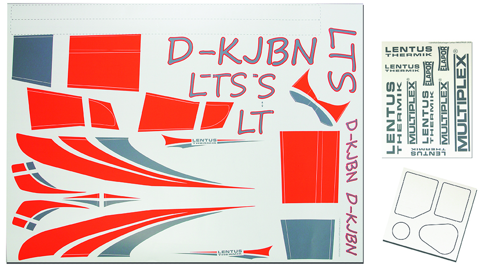 Decal sheet LENTUS-3