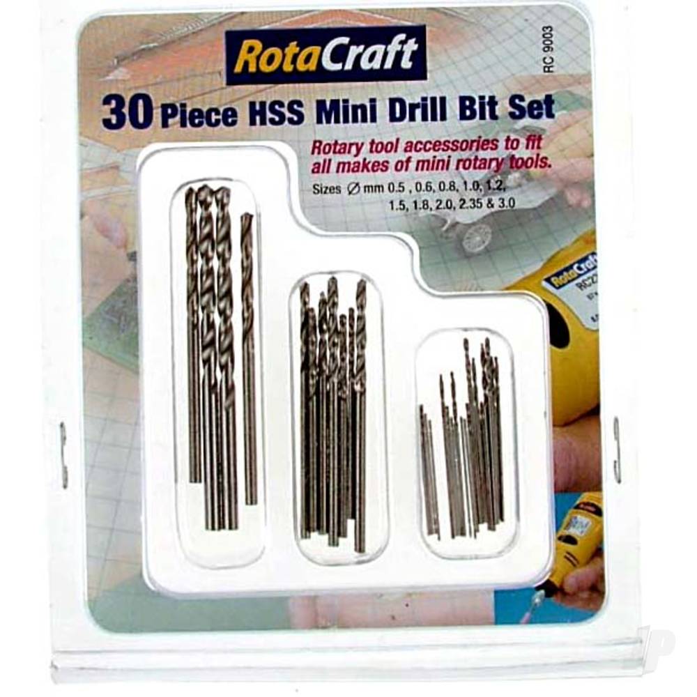 R/C9003 30pc HSS Mini Drill Bit Set-2