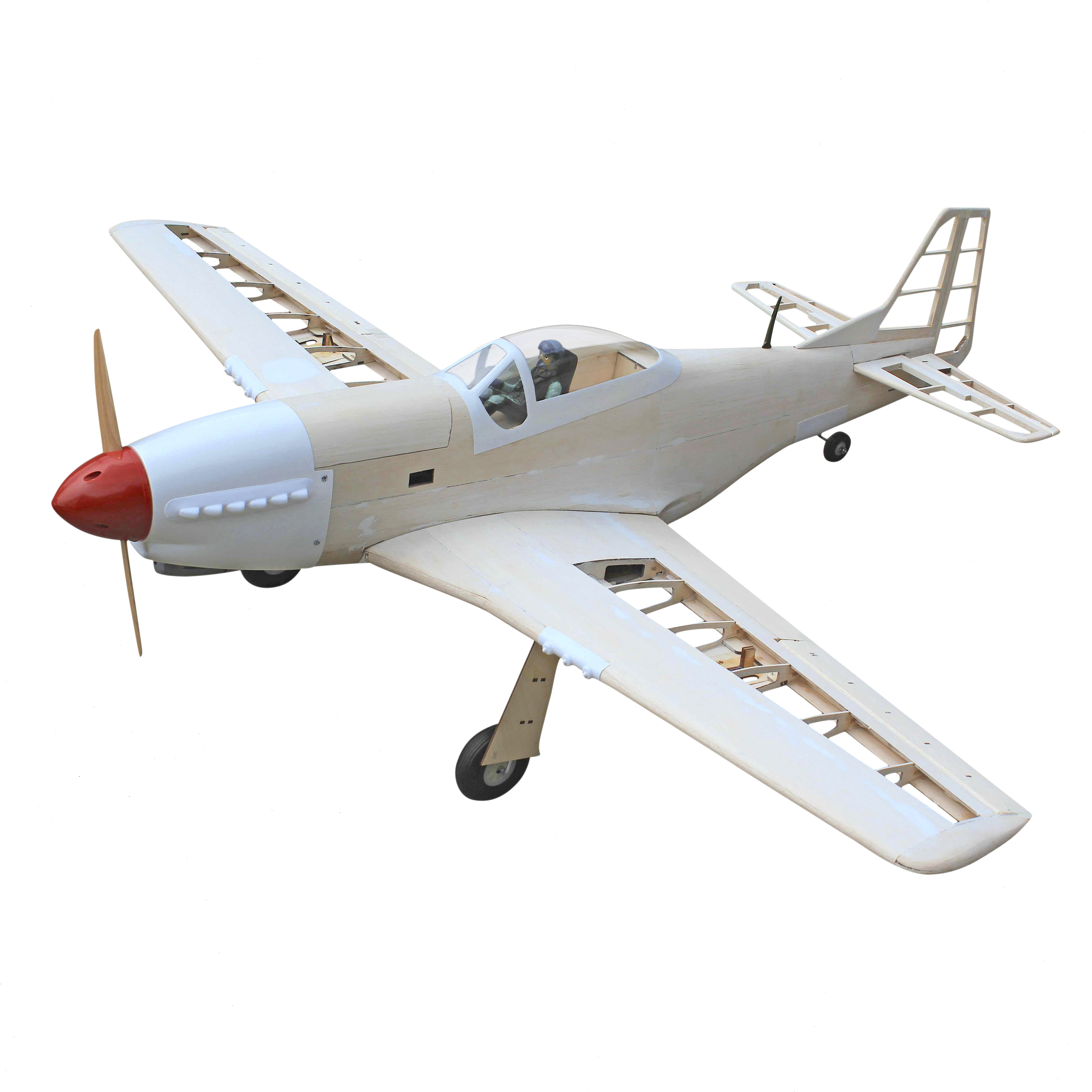 P-51 Mustang Master Scale Kit (10-15cc) 1.43m (56.3in)