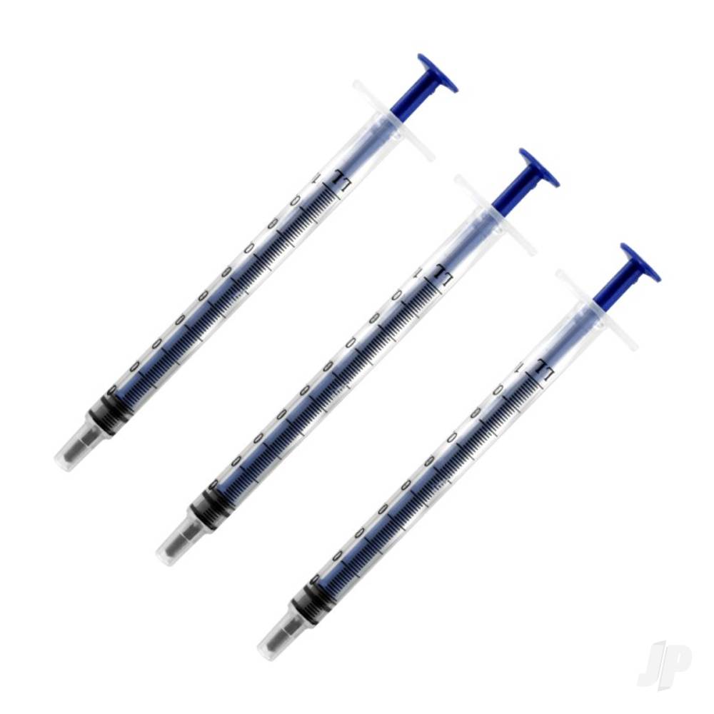 3x1ml Syringes (Pol1001/3)