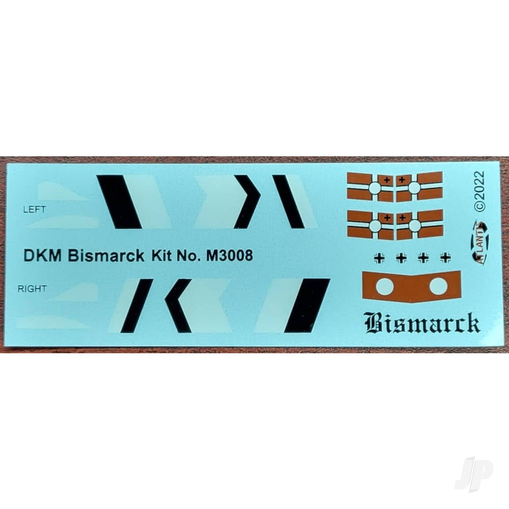 1:600 Bismarck German Battleship 16 Inch-7