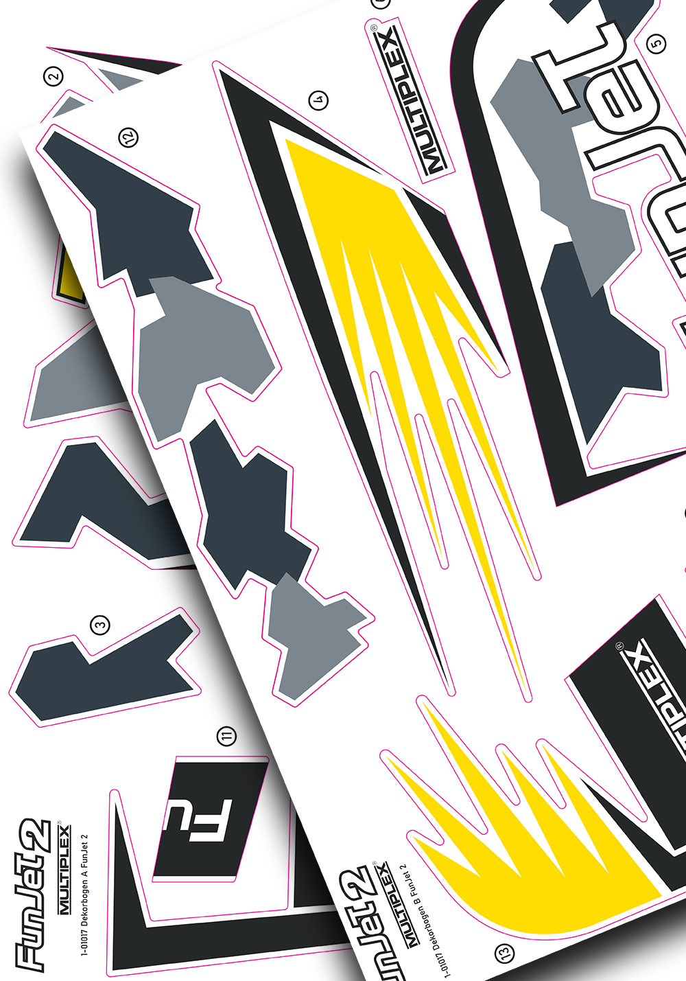 Decal Sheet FunJet 2