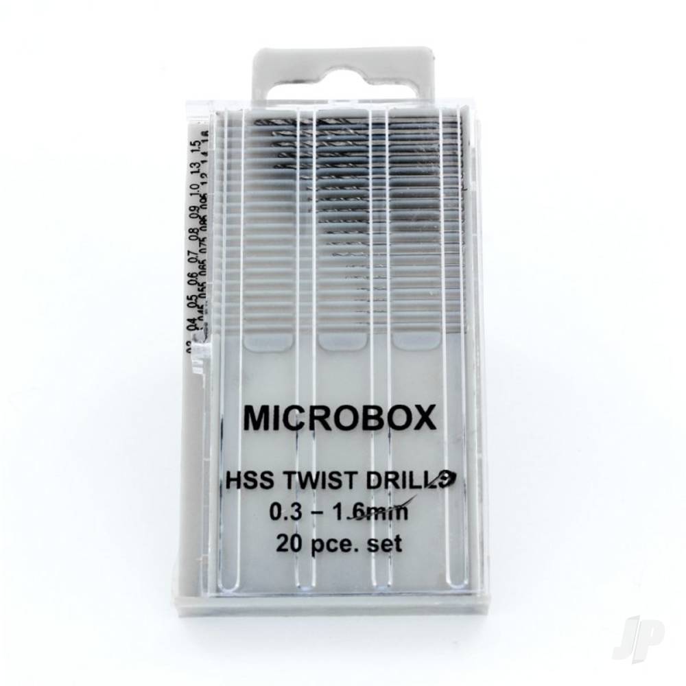 Microbox Drill Set 0.3-1.6mm (20) (PDR4001)