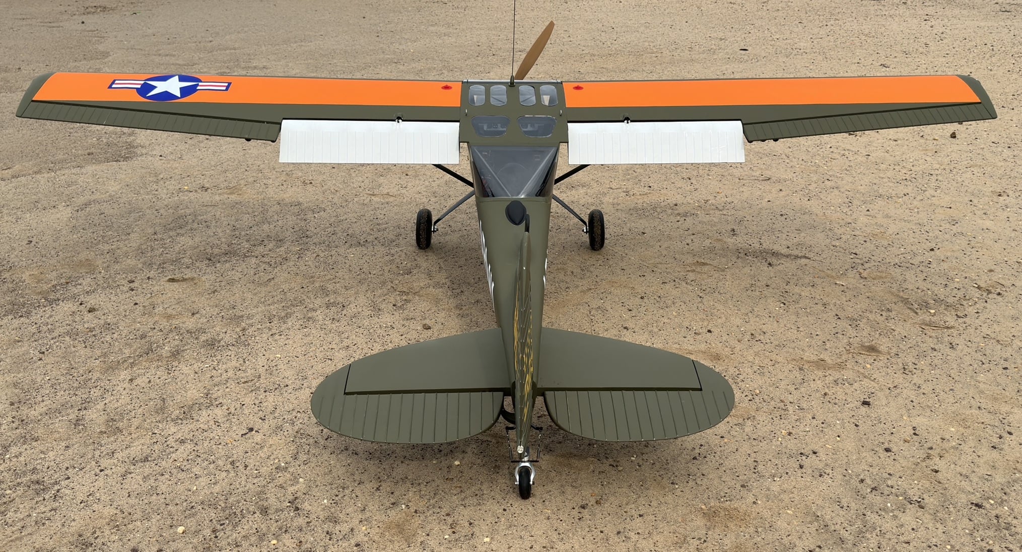 L-19A Bird Dog (Chickenman) (60-80cc) 3.09m (122.0in)-5