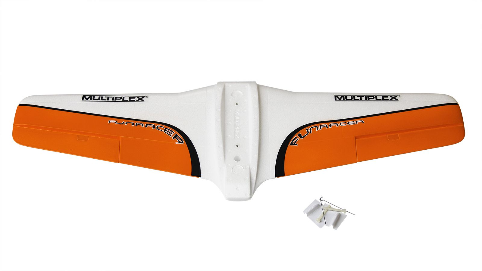 Wing Set FunRacer orange w/o Servos