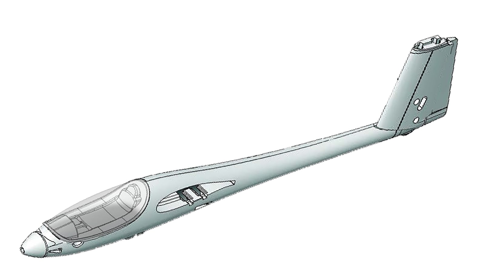 RR Fuselage with canopy Heron