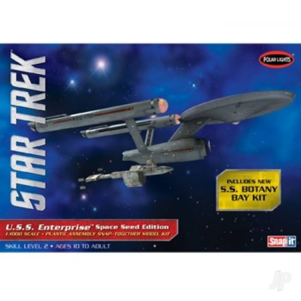 1:1000 Star Trek TOS USS Enterprise Space Seed Edition Snap Kit
