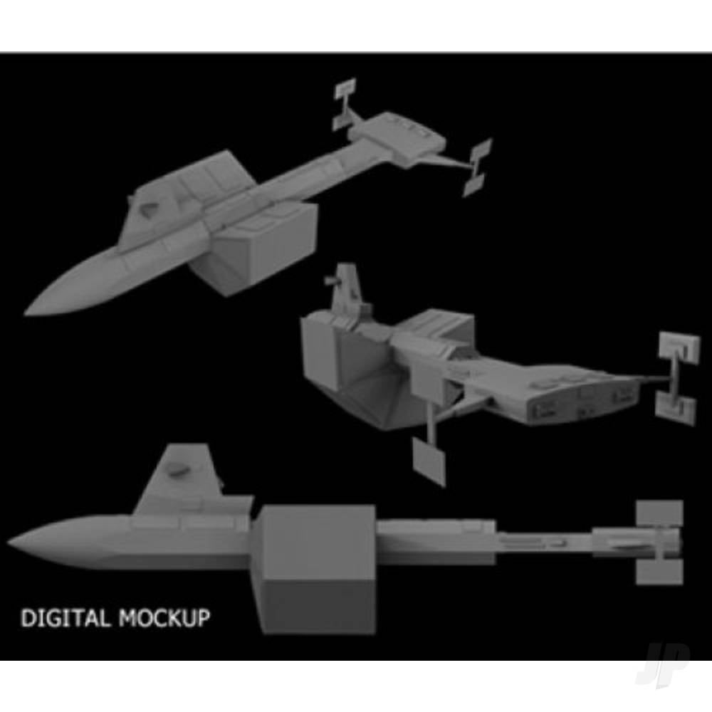1:1000 Star Trek TOS USS Enterprise Space Seed Edition Snap Kit-4