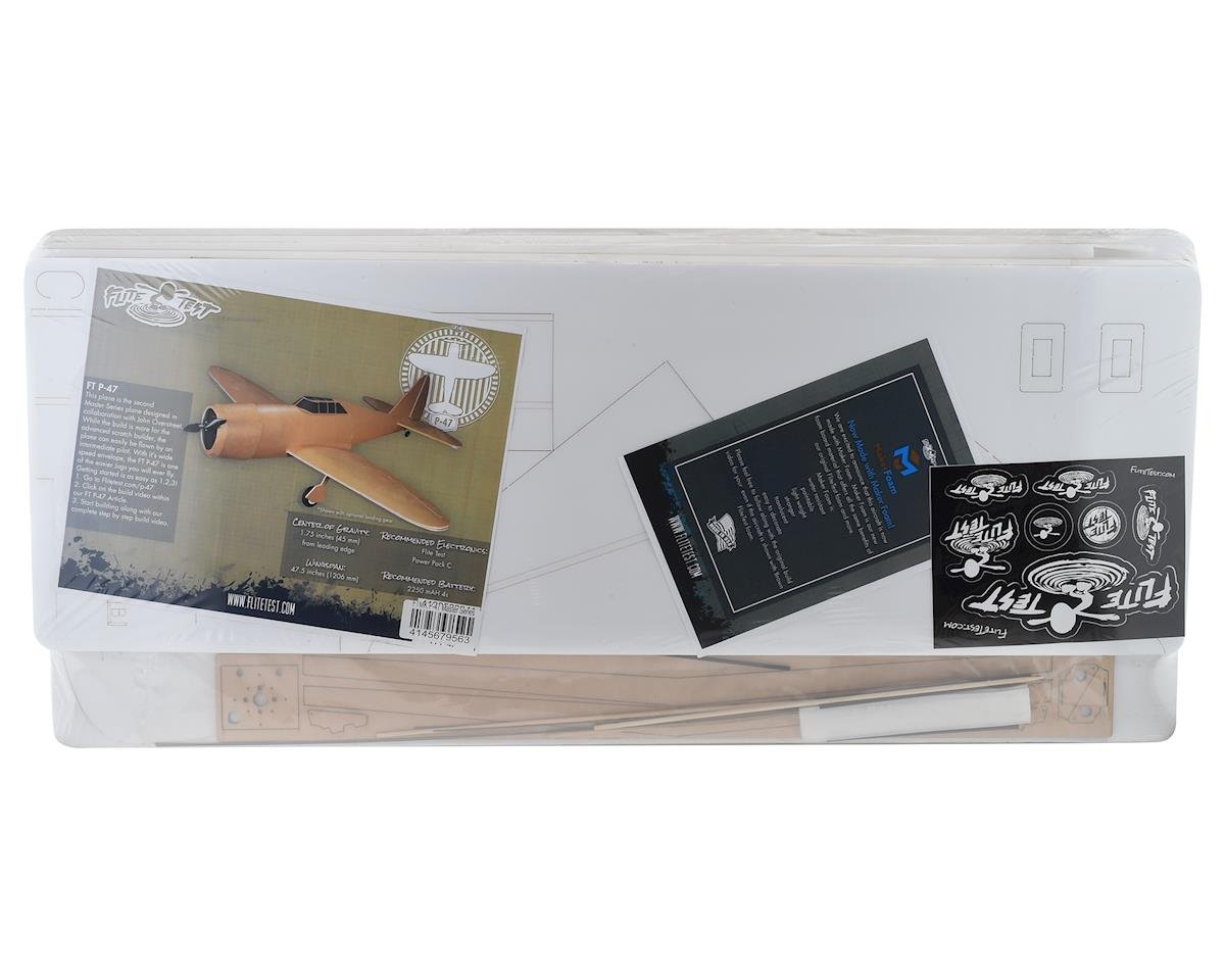 P-47 Master Series Speed Build Kit with Maker Foam (1206mm)-3