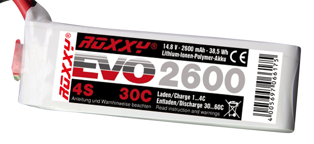 LiPo ROXXY Evo 4-2600 30C